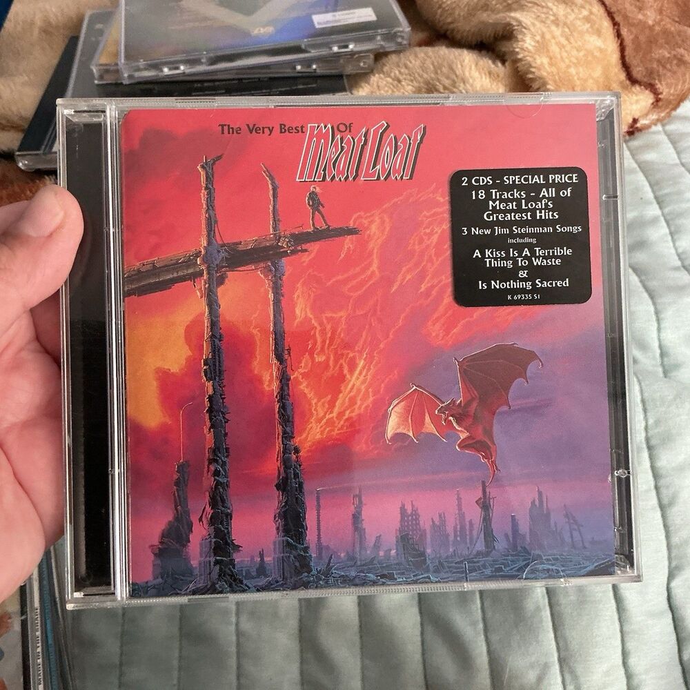 Meat Loaf The Very Best Of 2 CD Set 1998 Epic Legacy Bat Out of Hell Hits